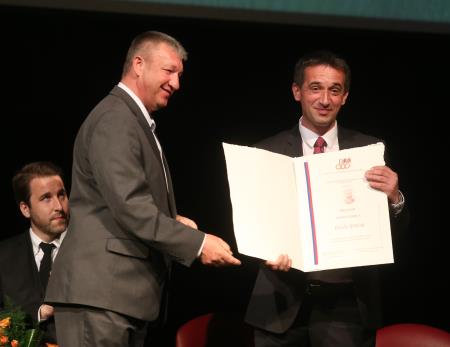 PODELITEV PRIZNANJ  FRAN GERBIČ 20 FOTO LJUBO VUKELIČ